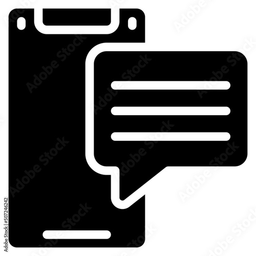 Mobile Message Icon