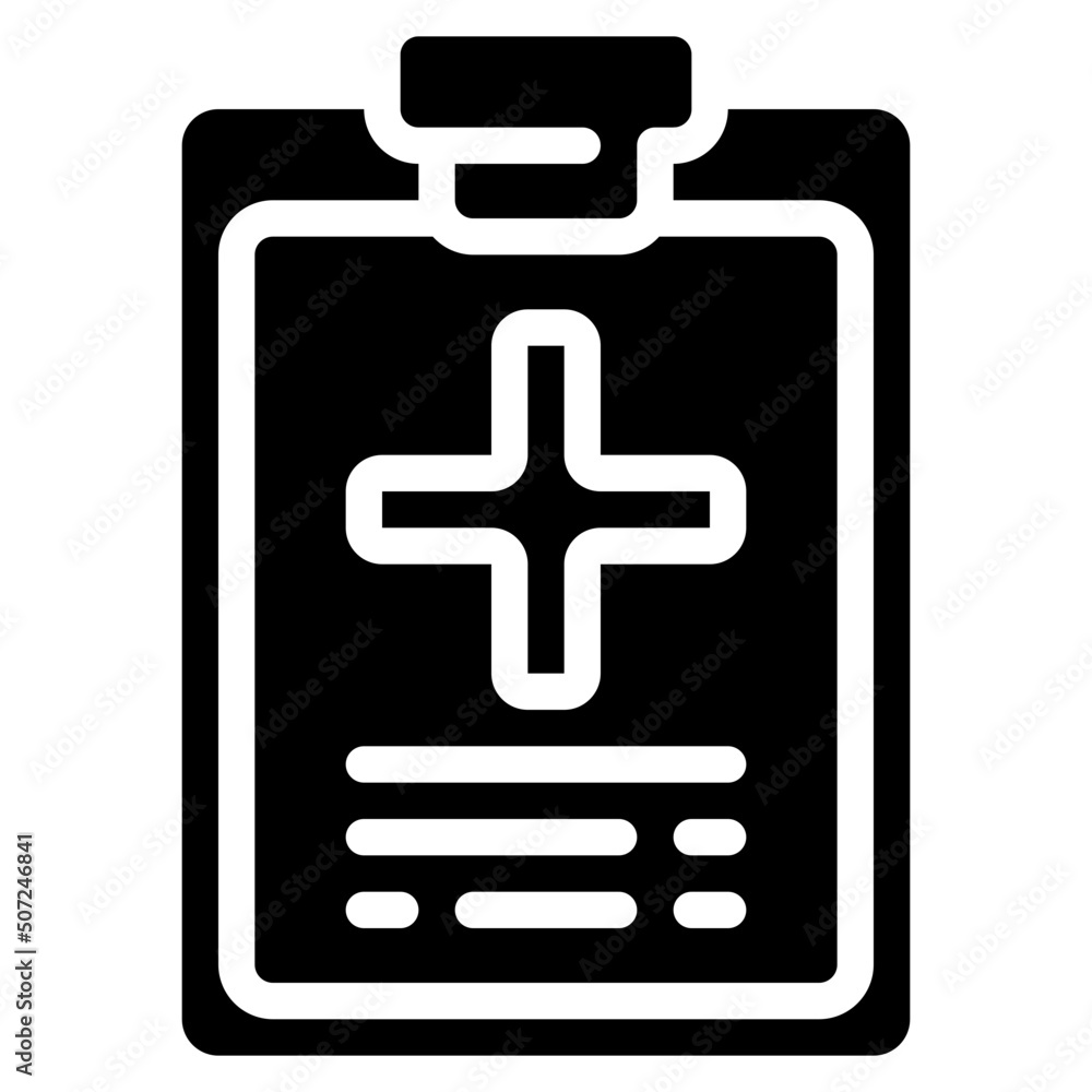 Fototapeta premium Health Check Icon
