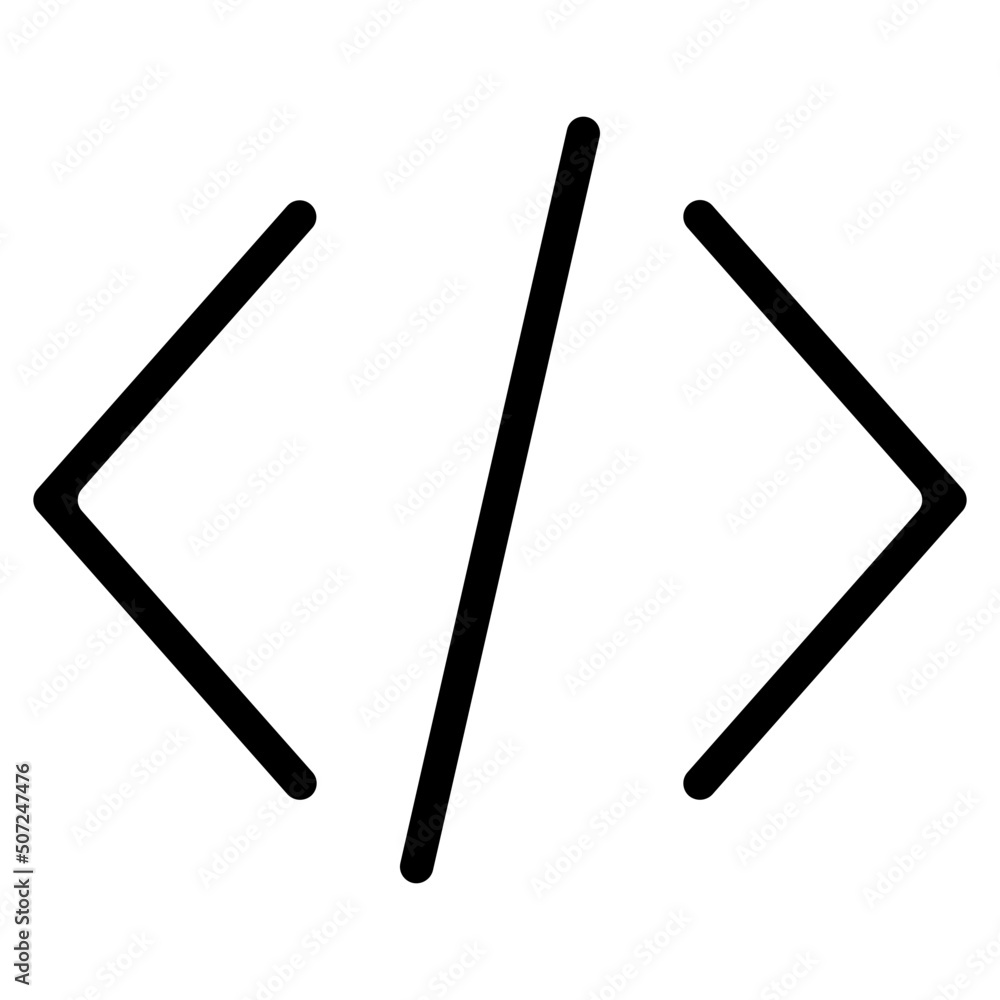 Coding Arrows Icon Coding Arrows Icon