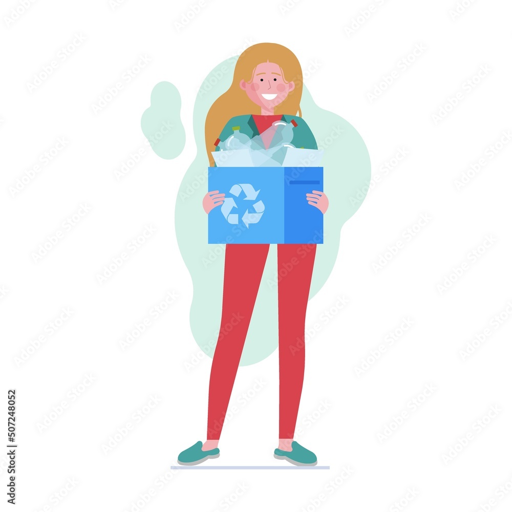 People carrying bags with garbage to trash bin flat vector illustration. Waste sorting. Cleaning, recycling, ecology concept for banner People carrying bags with garbage to trash bin flat vector illustration. Waste sorting. Cleaning, recycling, ecology concept for banner