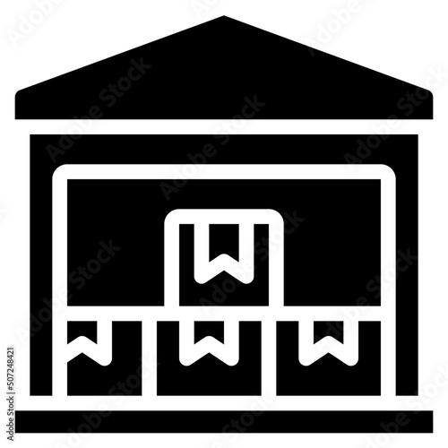 Full Warehouse Icon