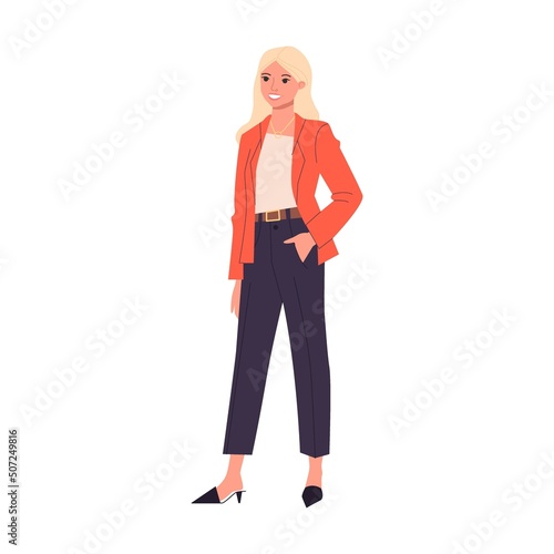 Woman talking vector illustration. Social networks, dialog and conversation concept. Men and women asking, answering questions