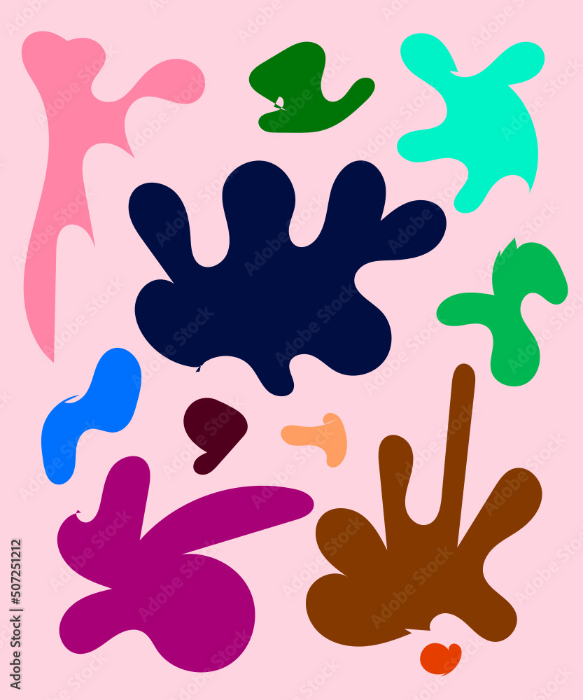 Abstract Shapes Background Abstract Shapes Background