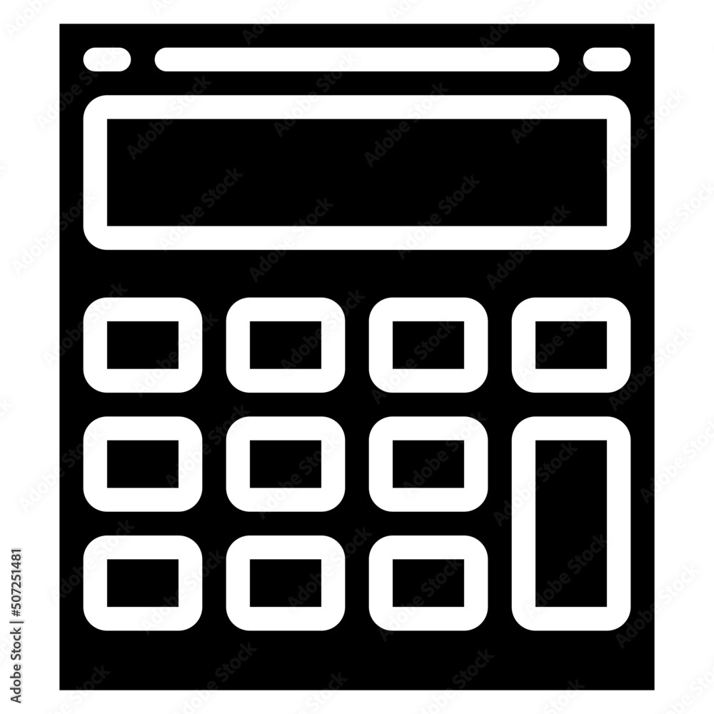 Calculator Icon Calculator Icon