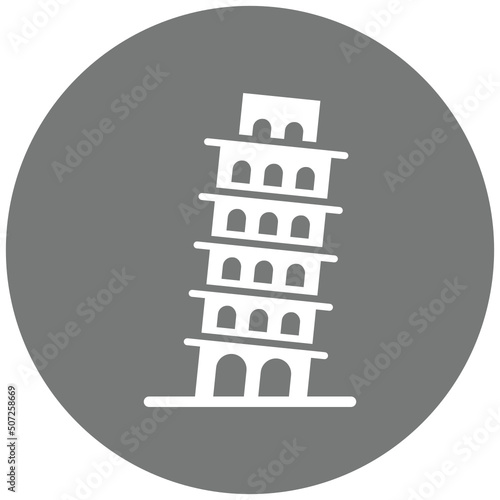 Leaning Tower Of Pisa Icon