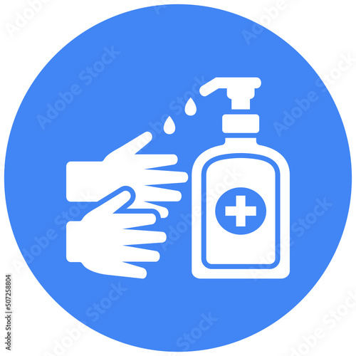 Hands Sanitizer Icon