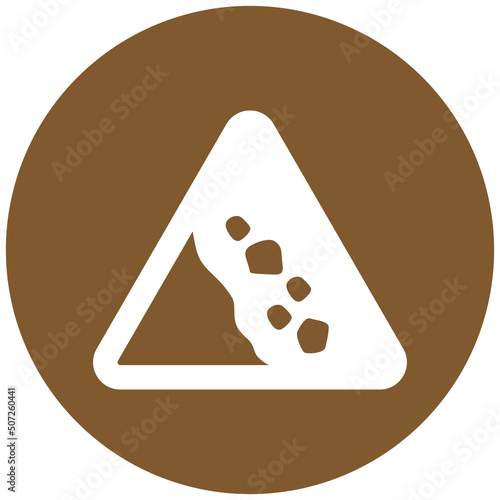 Falling Rocks Icon