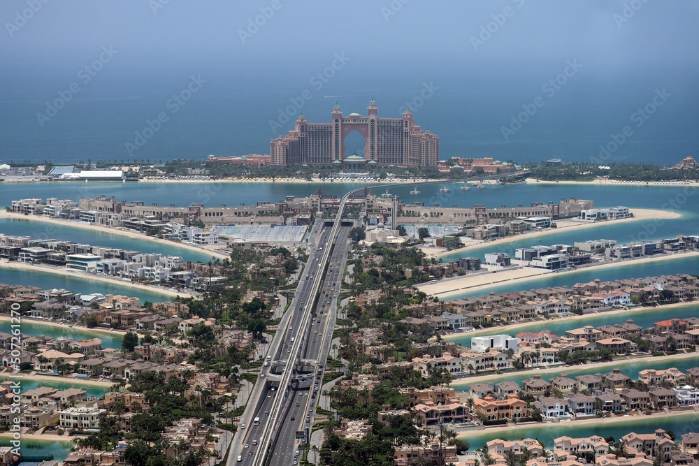 Palm Tree Shaped Island