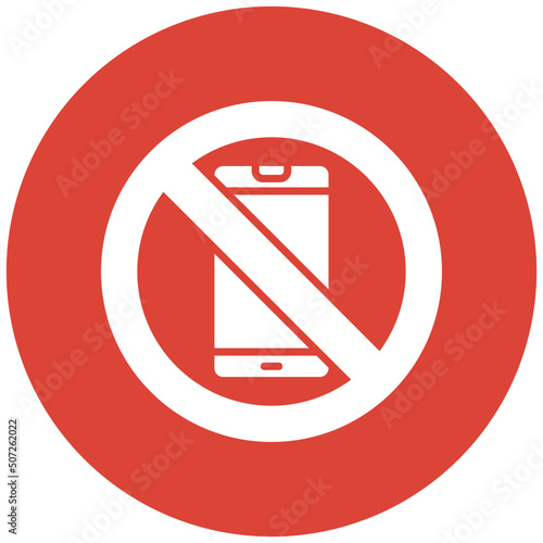 No Cellphone Icon