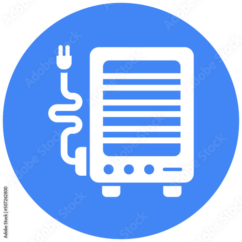 Electric Heater Icon