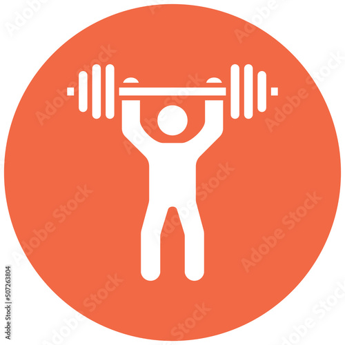 Weightlifting Icon