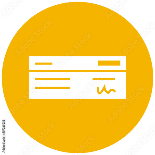 Cheque Icon