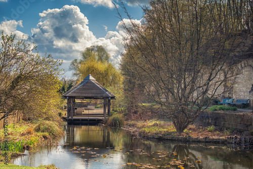 summer view of the park  Ingolstadt