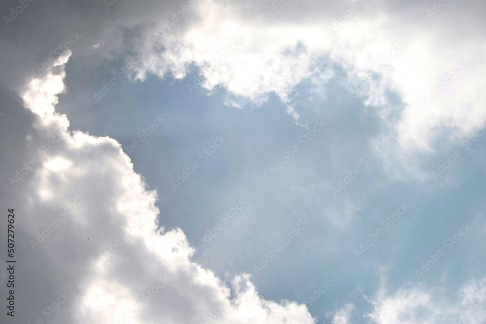 Clouds on the blue sky nature with space background wallpaper Clouds on the blue sky nature with space background wallpaper
