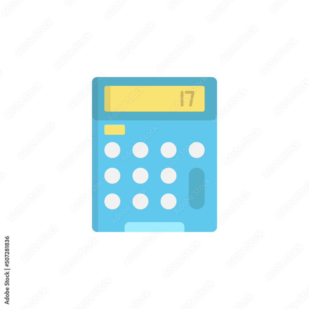 Calculator icon design template vector illustration Calculator icon design template vector illustration