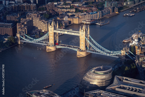the famous tower bridge of ...