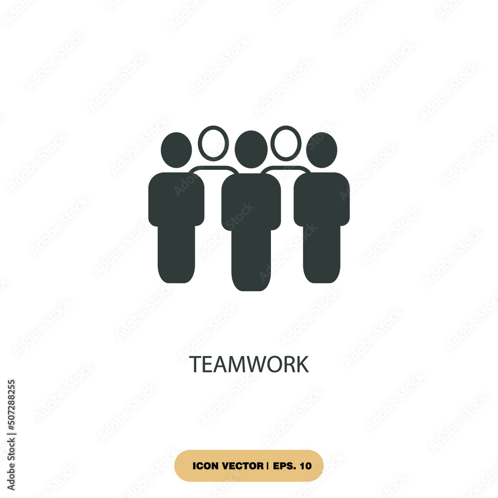 teamwork icons symbol vector elements for infographic web teamwork icons symbol vector elements for infographic web
