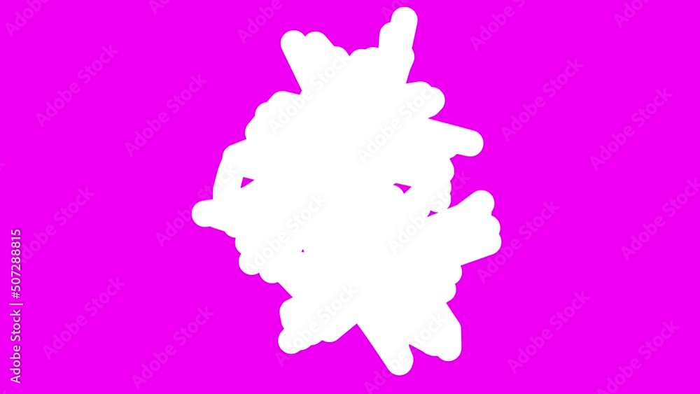 Abstract graphic strokes on pink background. White shapes pattern. Abstract graphic strokes on pink background. White shapes pattern.