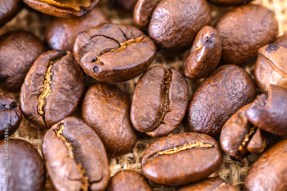 Fototapeta premium コーヒー豆