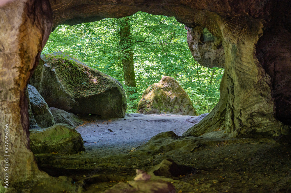 Fototapeta premium Wild romantisches Müllerthal bei Berdorf