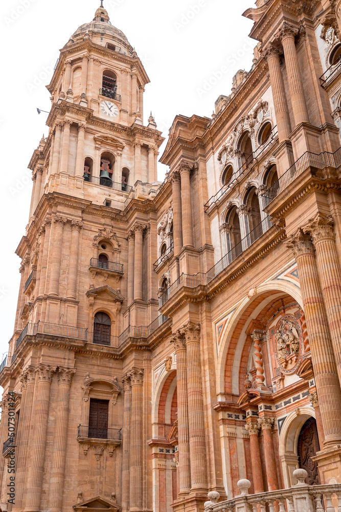 The Cathedral of Malaga, Andalusia, Spain