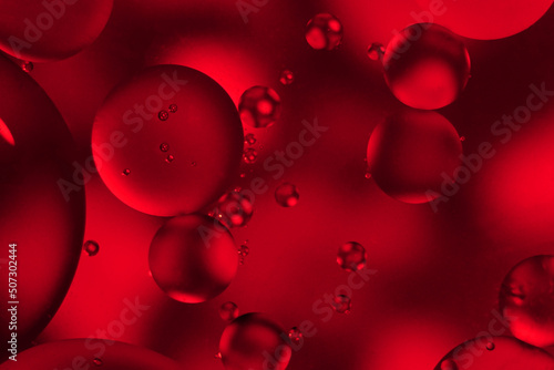 Realistic abstract background with Bubbles