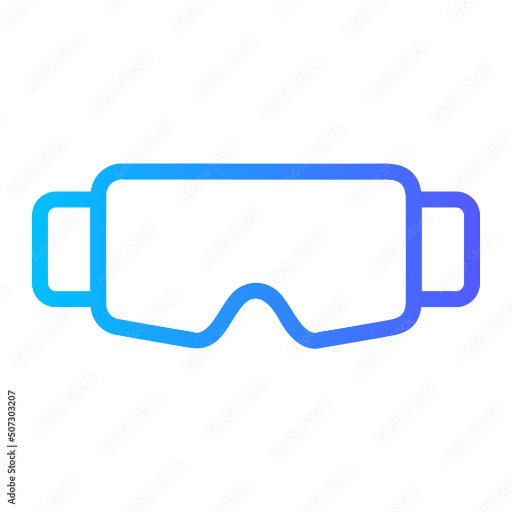 eye glasses gradient icon eye glasses gradient icon