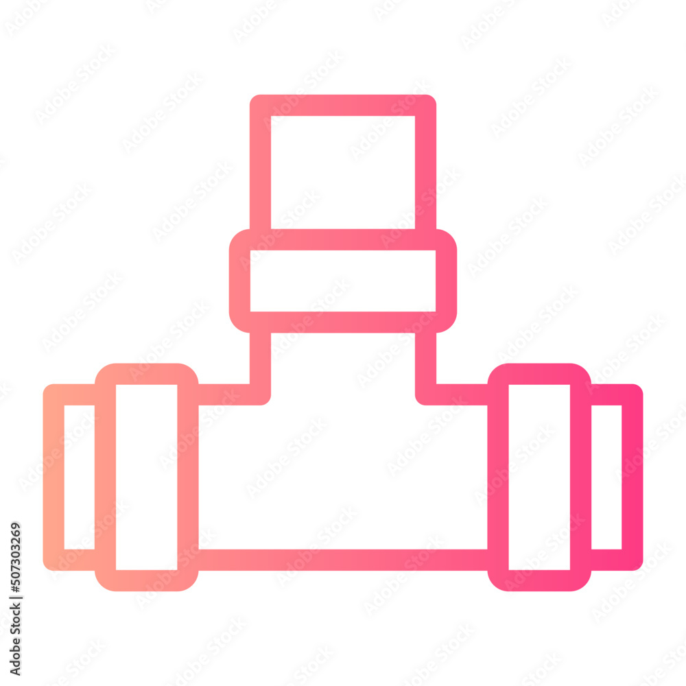 pipeline gradient icon pipeline gradient icon