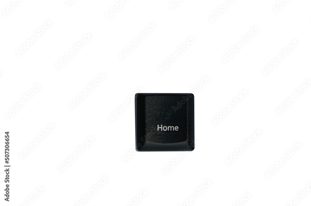 Home symbol on keyboard button Home symbol on keyboard button
