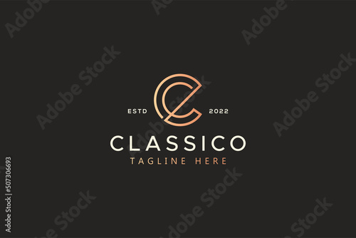 Premium Monogram Letter C Logo