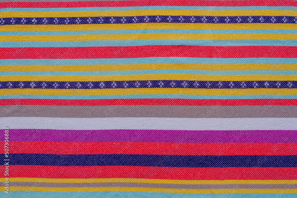 Colorful Mexican blanket and spirit animal imagery great for festive backgrounds Colorful Mexican blanket and spirit animal imagery great for festive backgrounds