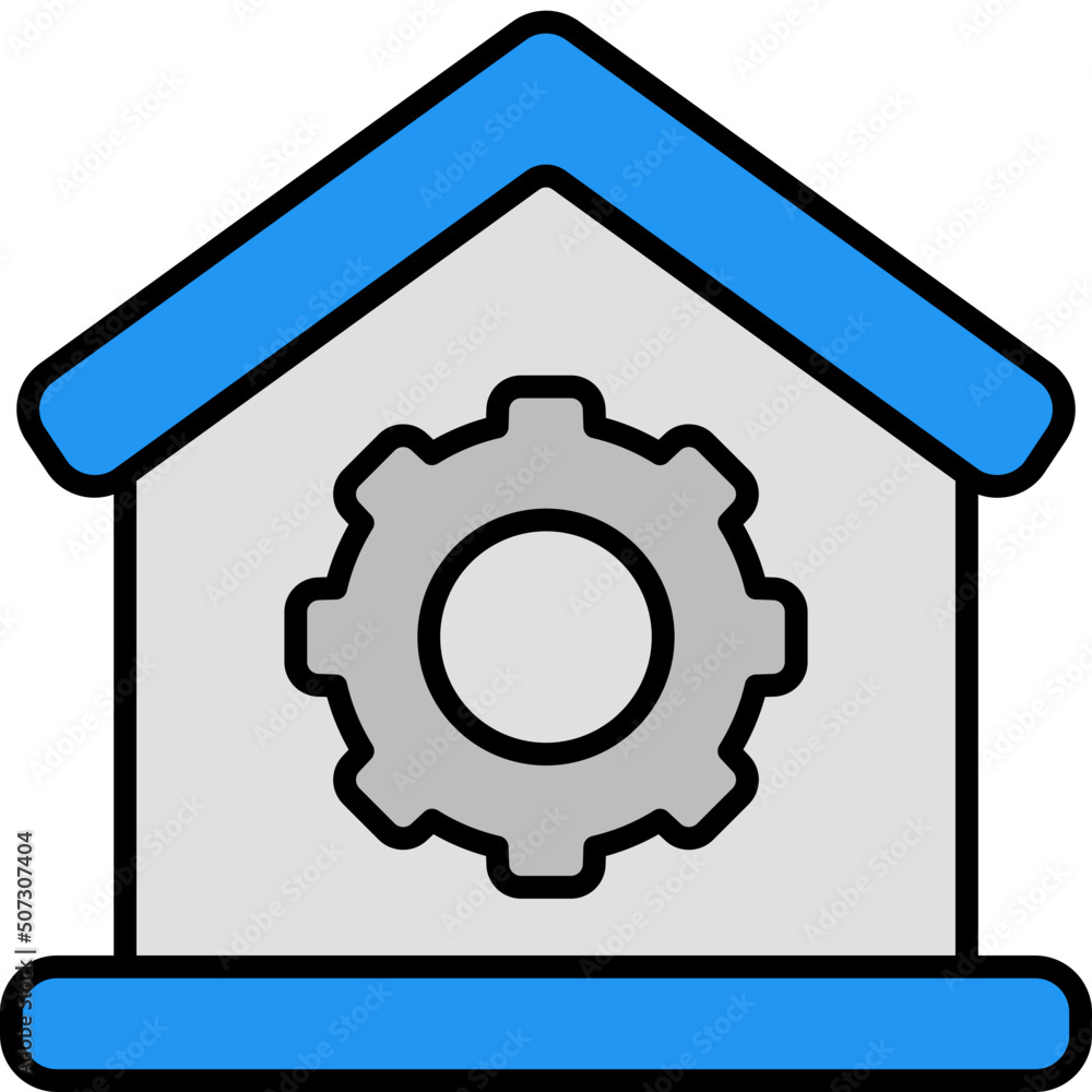 management outline color icon management outline color icon