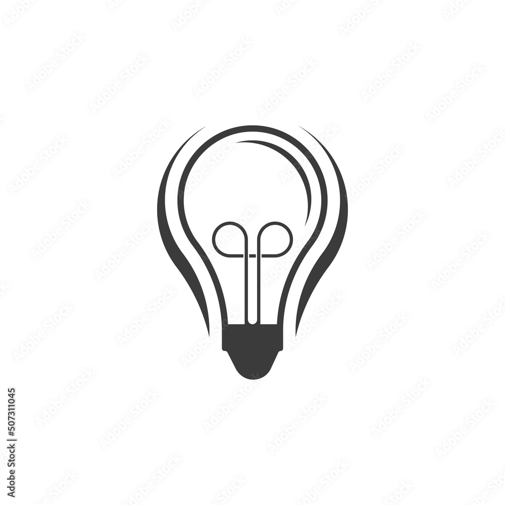 light bulb symbol icon illustration light bulb symbol icon illustration