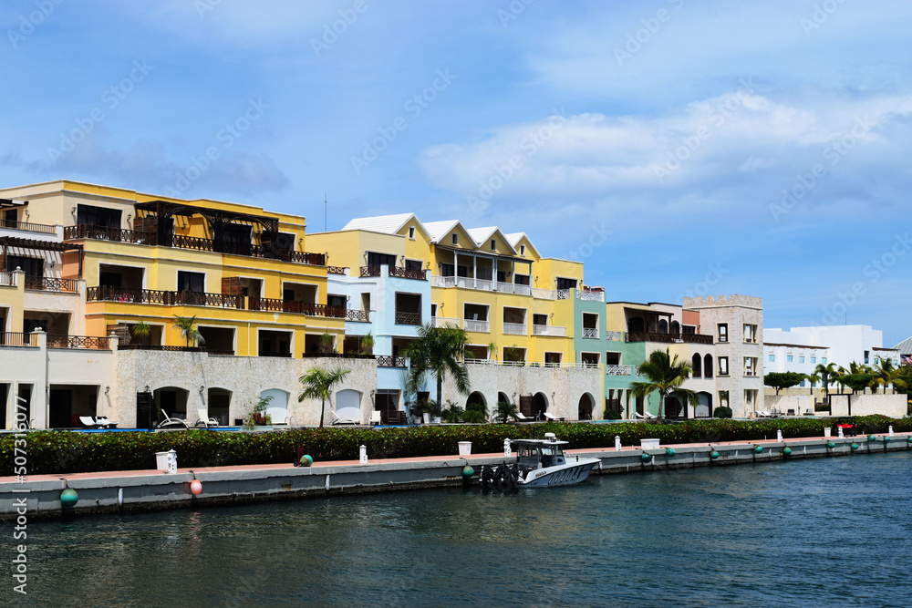 Obraz premium view of the town