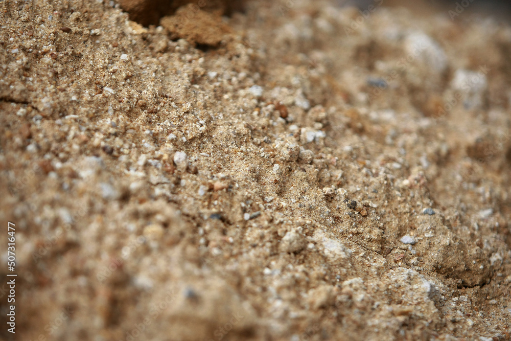 Sand grain construction texture background colose up Sand grain construction texture background colose up