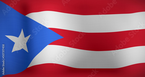 Free Download Image of national flag of puerto rico waving - GFXLoad