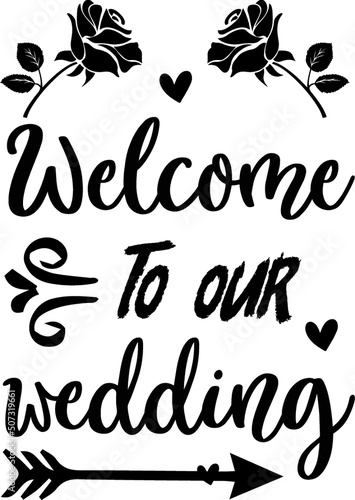 wedding t shirt and svg design