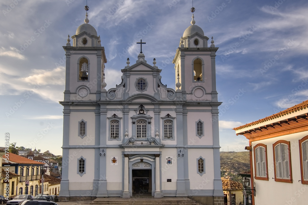 Catedral of Saint Antony, Diamantina,  Minas Gerais State, Brazil