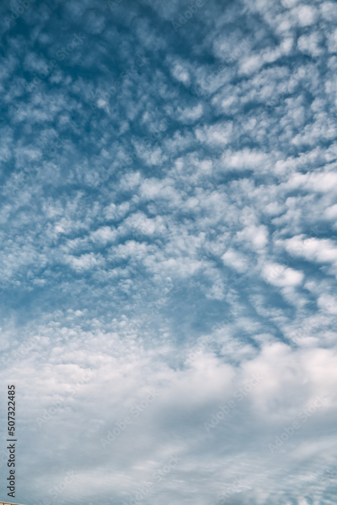 Scenic cloudscape. Abstract background of cloudy sky