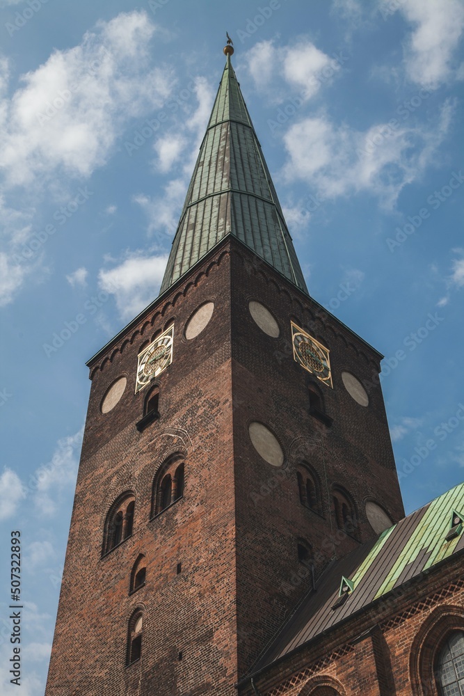 Aarhus Cathedral (Domkirke) in Aarhus, Denmark (Jutland) Aarhus Cathedral (Domkirke) in Aarhus, Denmark (Jutland)
