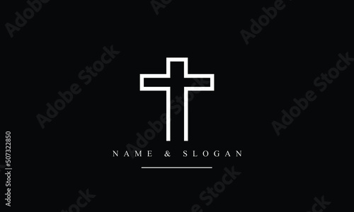 TI, IT, T, I abstract letters logo monogram