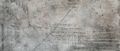 Old scratched metal texture background photo