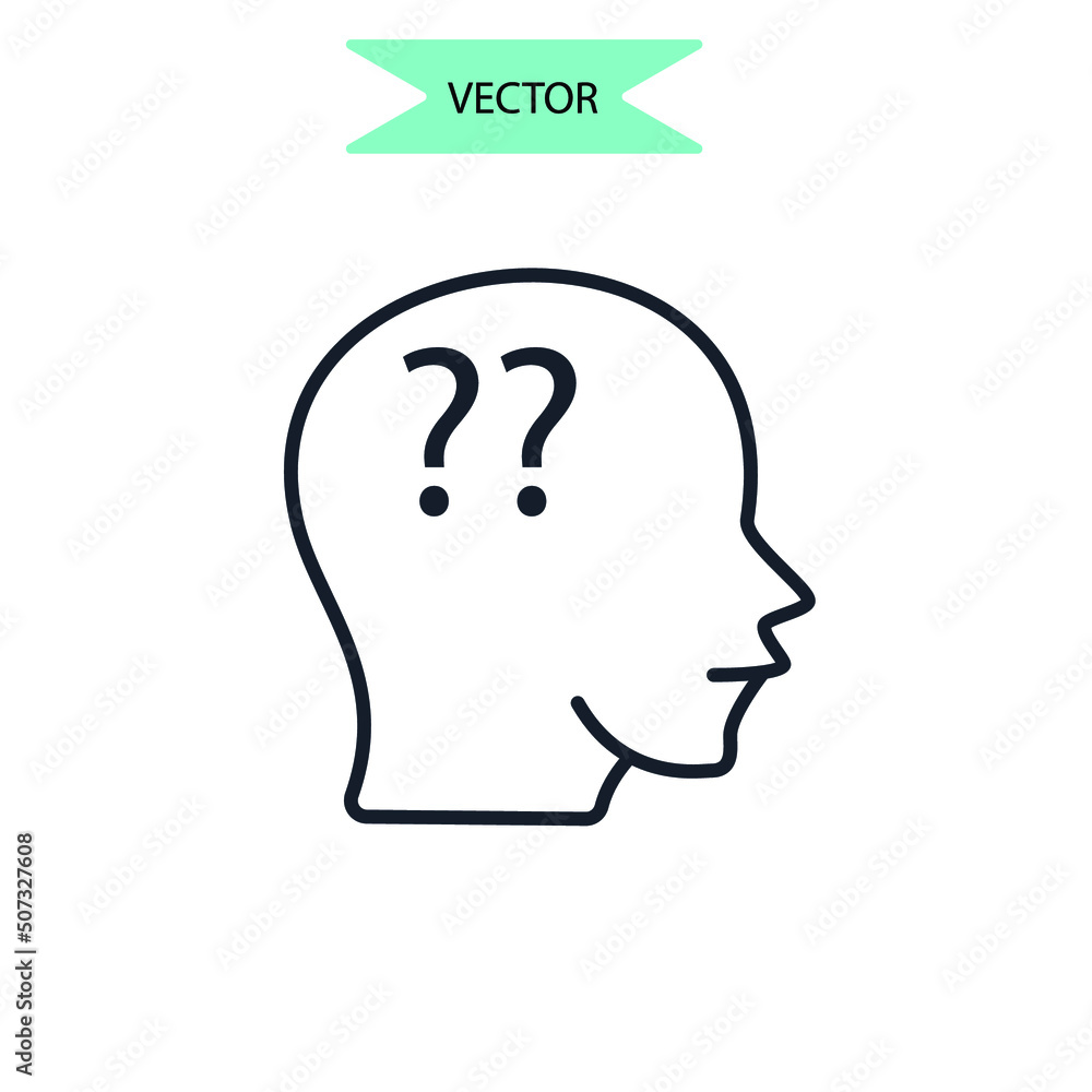 curiosity icons symbol vector elements for infographic web curiosity icons symbol vector elements for infographic web