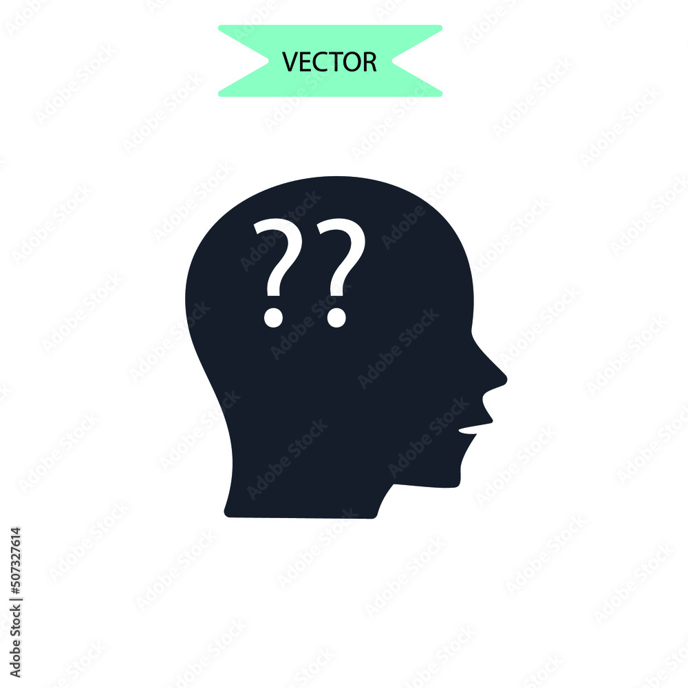 curiosity icons symbol vector elements for infographic web curiosity icons symbol vector elements for infographic web