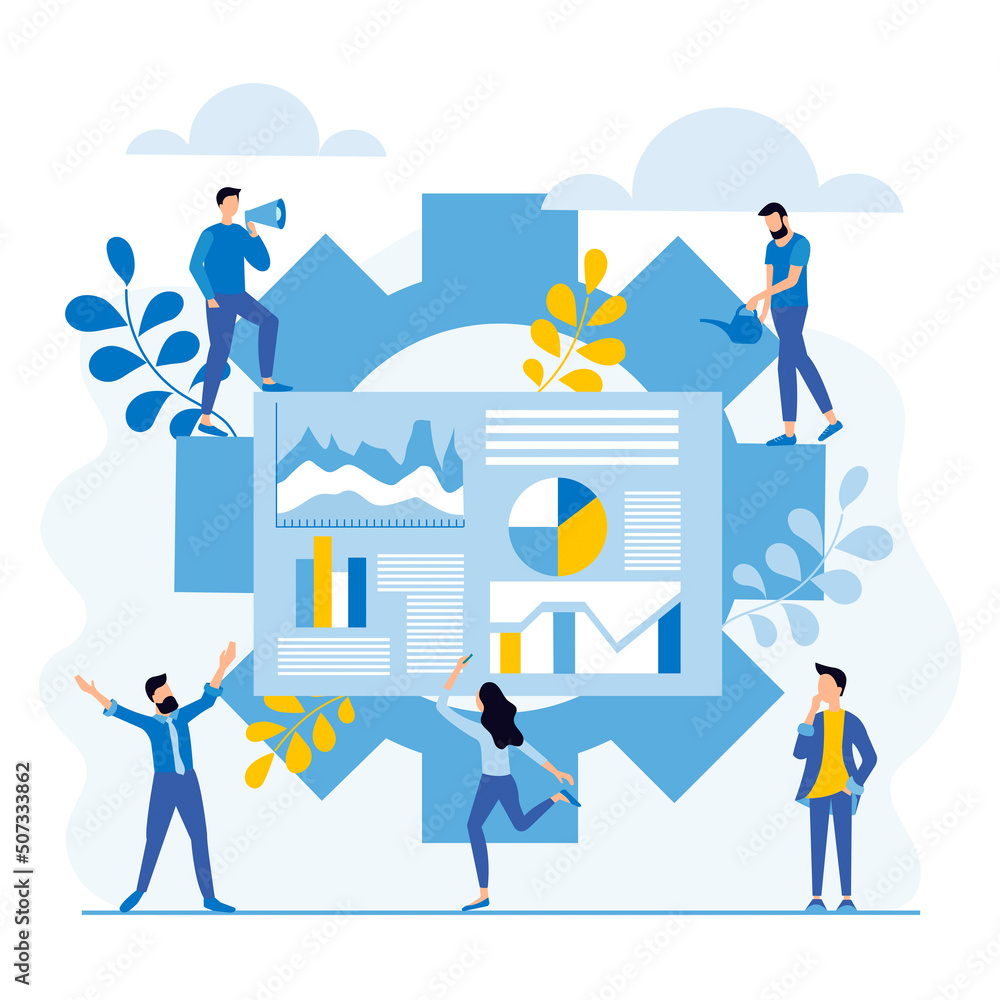 Business infographics online, business teamwork Business infographics online, business teamwork