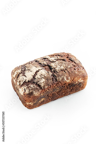 bread isolated on white background