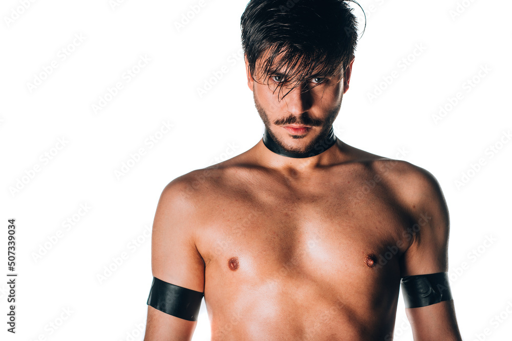 Fototapeta premium Attractive male body in fashion underwear