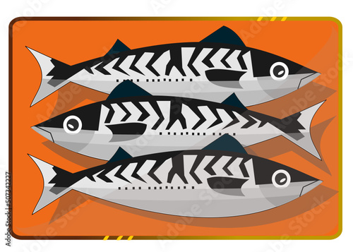 Poissons dans une boite