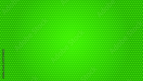 Green led screen background. Vector illustration.