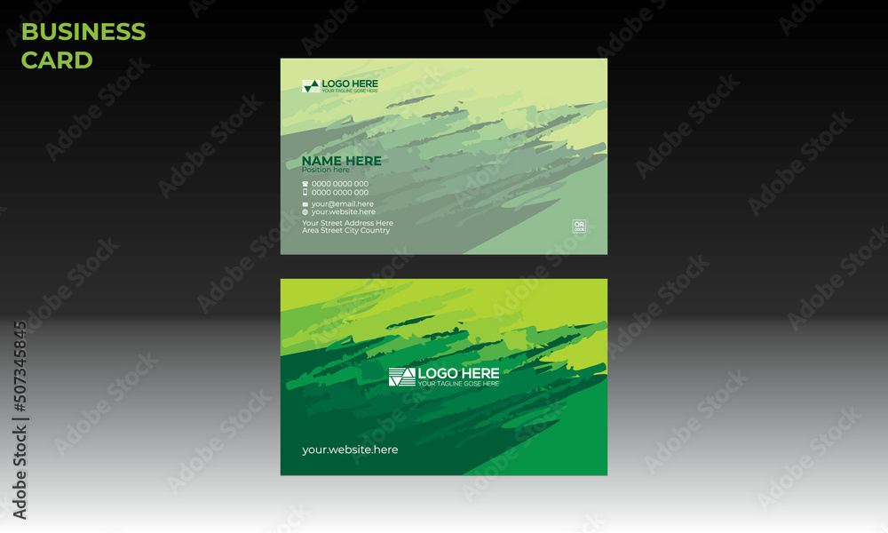 Fototapeta premium business card for any company use